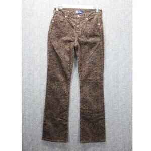 GAP Denim Leopard Print Corduroy Universal Baby Boot Women’s Size 4/27R